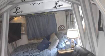 Birky Bunkhouse is a polebarn re-designed into a one of a kind "barndiminium"