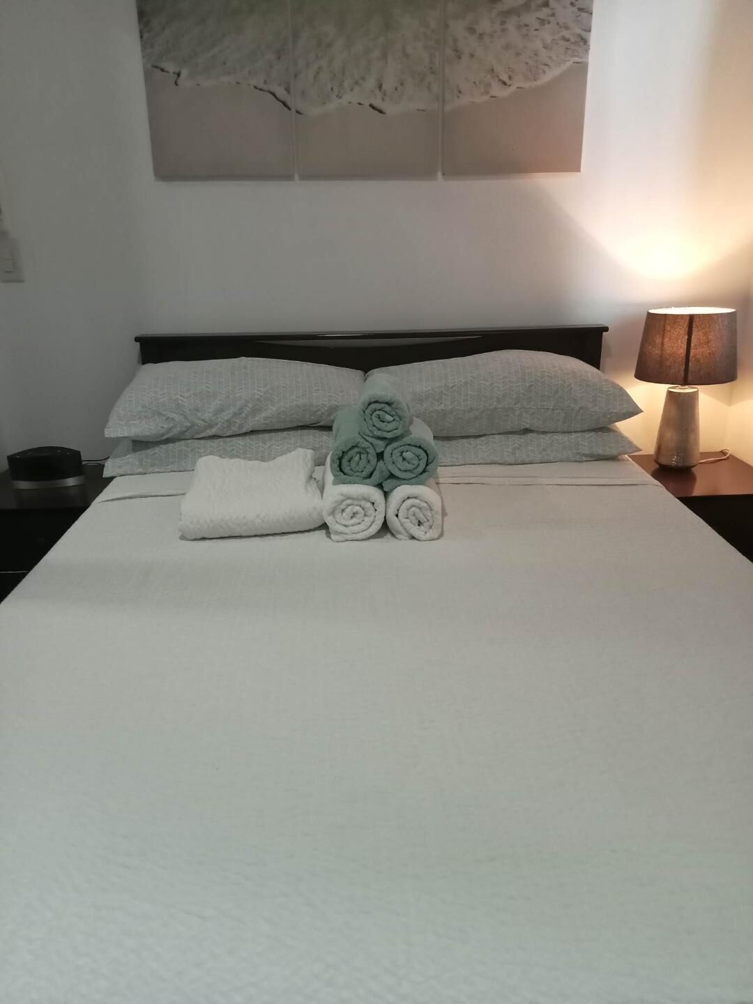 1 slaapkamer, een strijkplank/strijkijzer, wifi, beddengoed