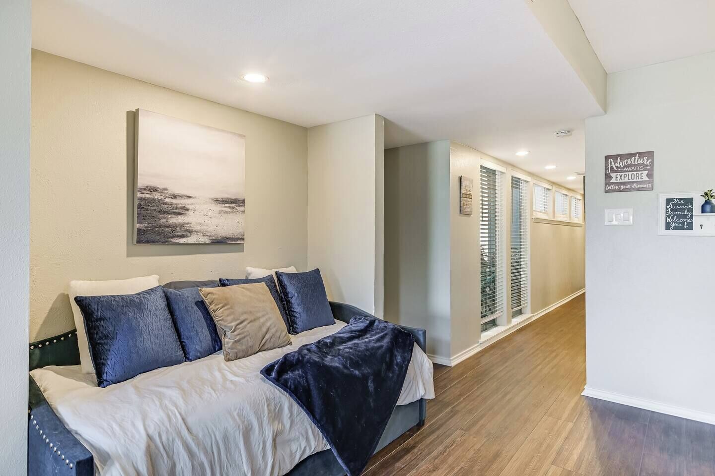 3 sovrum, skrivbord, strykjärn/strykbräda och wi-fi