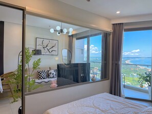 公寓, 2 间卧室, 简易厨房, 花园景观 | 免费 WiFi