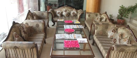 Sala de estar en el lobby