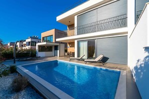 Pool - Holiday apartment with pool and outdoor kitchen (Vranići/Poreč)