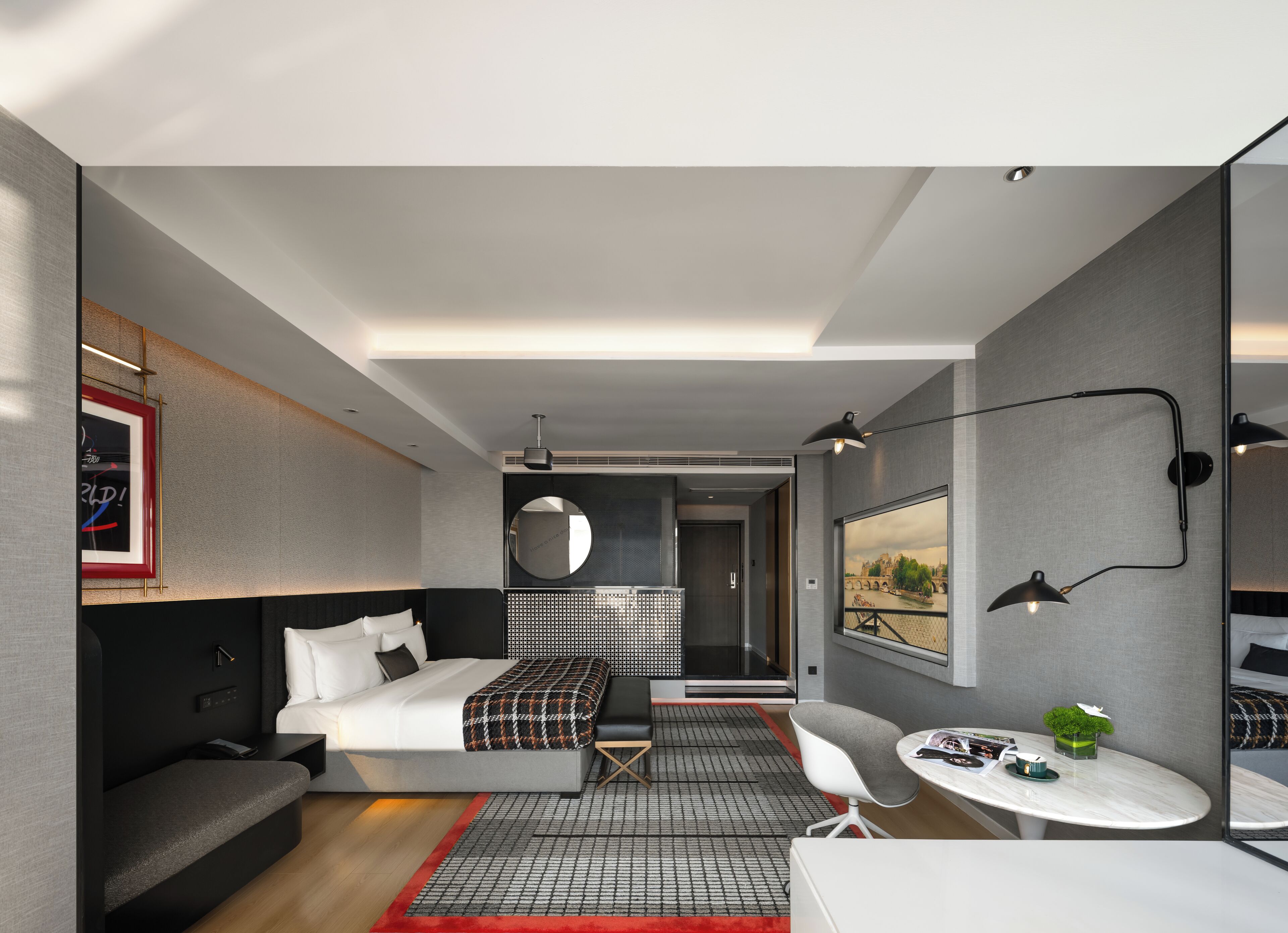 Familienzimmer, Flussblick | Zimmersafe, Verdunkelungsvorhänge, schallisolierte Zimmer