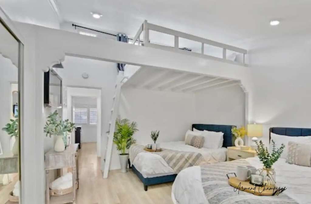 2 soverom, strykejern/-brett, reiseseng for barn og wi-fi