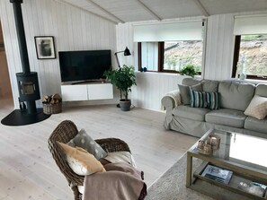 TV, DVD player, ping pong - Fantastic house with a beautiful view (Ebeltoft)