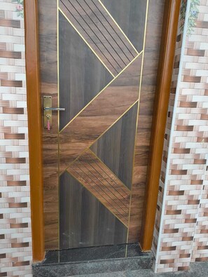 Deluxe dubbelrum - 1 kingsize-säng - luftkonditionering - utsikt mot innergården