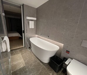 Hair dryer, towels, soap, shampoo - The Eaton Sky Towers Toronto (Toronto)