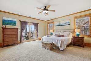 6 bedrooms, in-room safe, desk, iron/ironing board - 5BR Lodge w/ Game Room, Firepit & Mountain Views! (Boone)