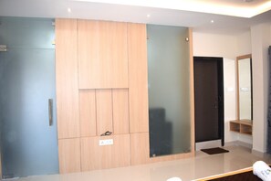 Luxury Suite, Balcony, City View | Interior - Relax Inn Suites & Rooms (Penumuluru)