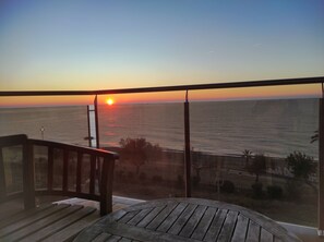 Terrace/patio - Duplex with sea views (Pineda de Mar)