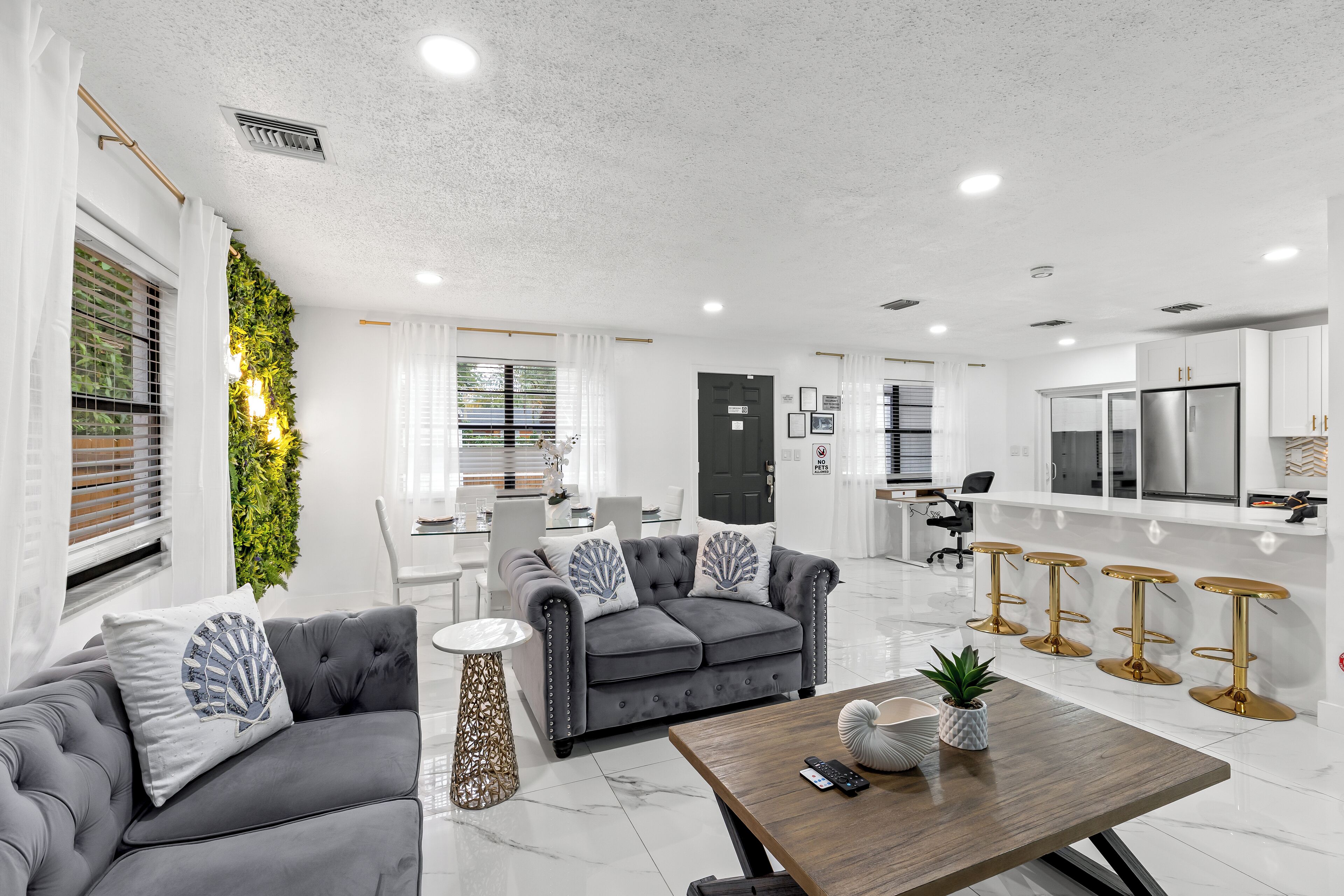 Área de sala de estar