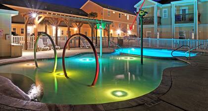 Resort Pool + Foosball Table + Media Room + Near North Padre Beach | Ocean's 96