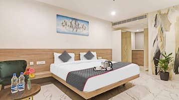 Työpöytä, vuodevaatteet