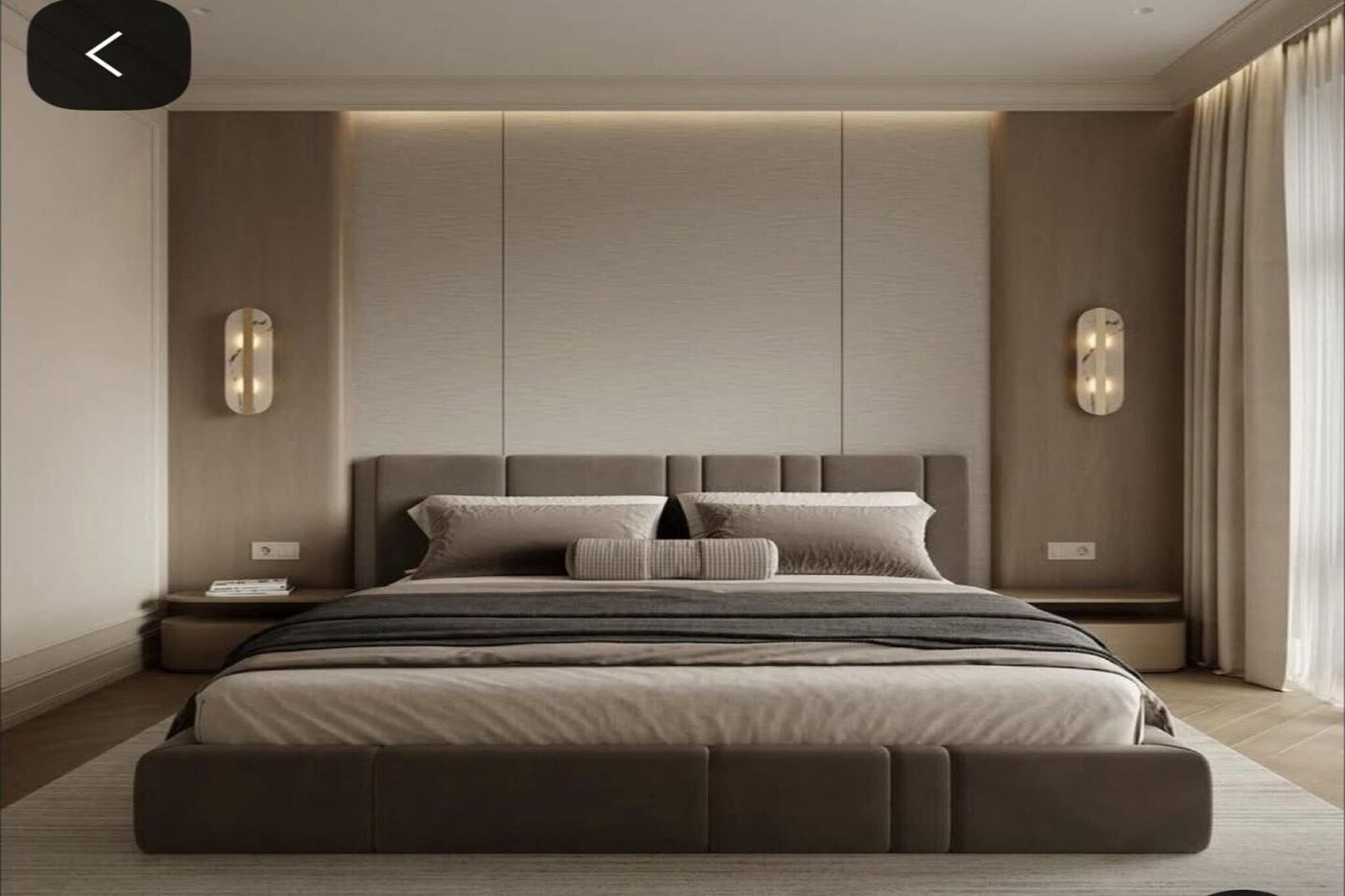 1 habitación, escritorio y ropa de cama 