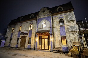 Front of property - evening/night - Old Tashkent Heritage   (Tashkent)