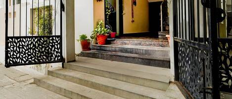 DĂ©tail de lâextĂ©rieur