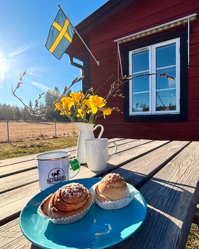 Valstabacken -charming countryside cottage in peaceful Swedish nature