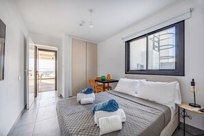 1 bedroom, iron/ironing board, internet, bed sheets - Piliou Premium Studio - Large Terrace and Communal Pool (limassol)