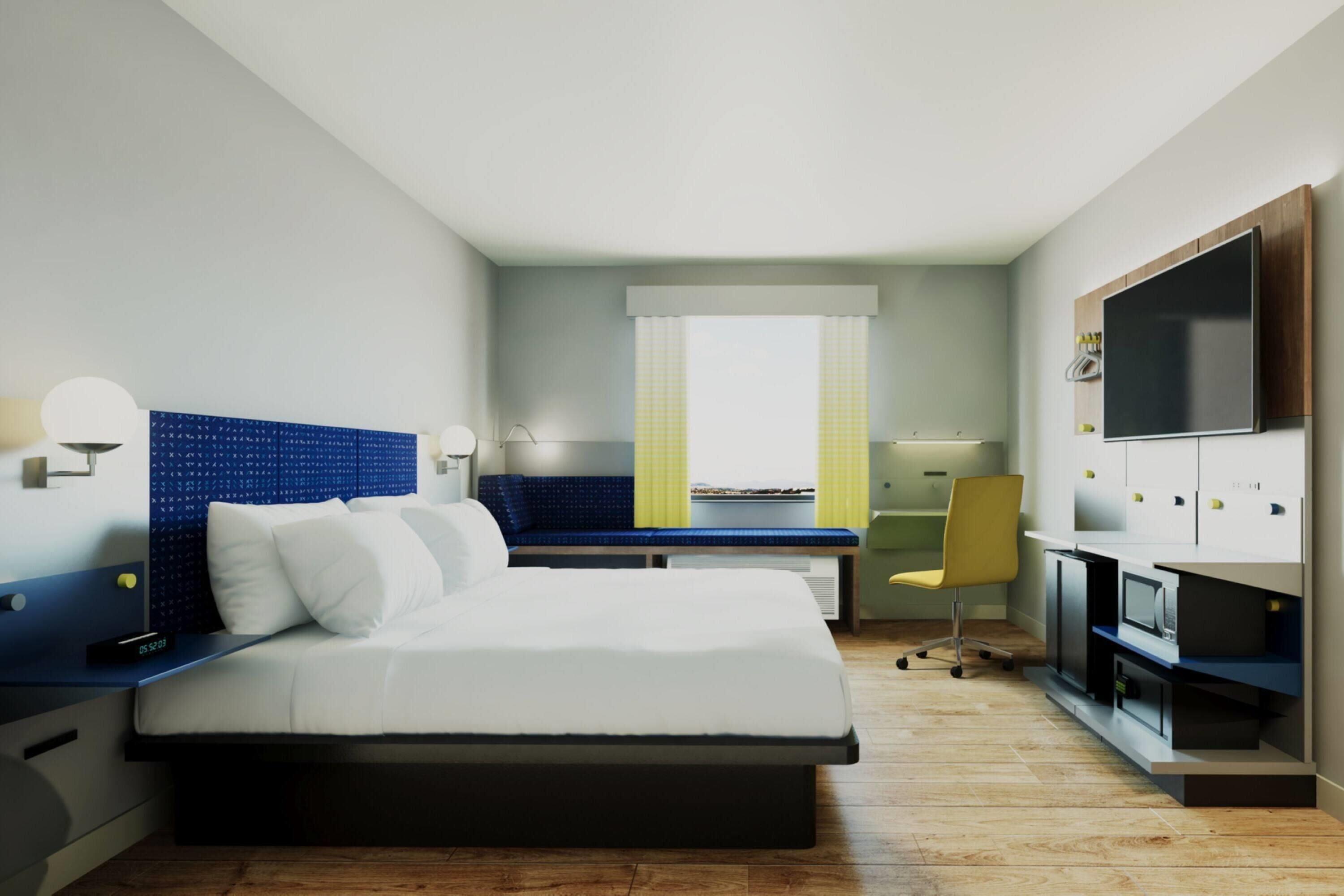 Chambre, 1 très grand lit, non-fumeur