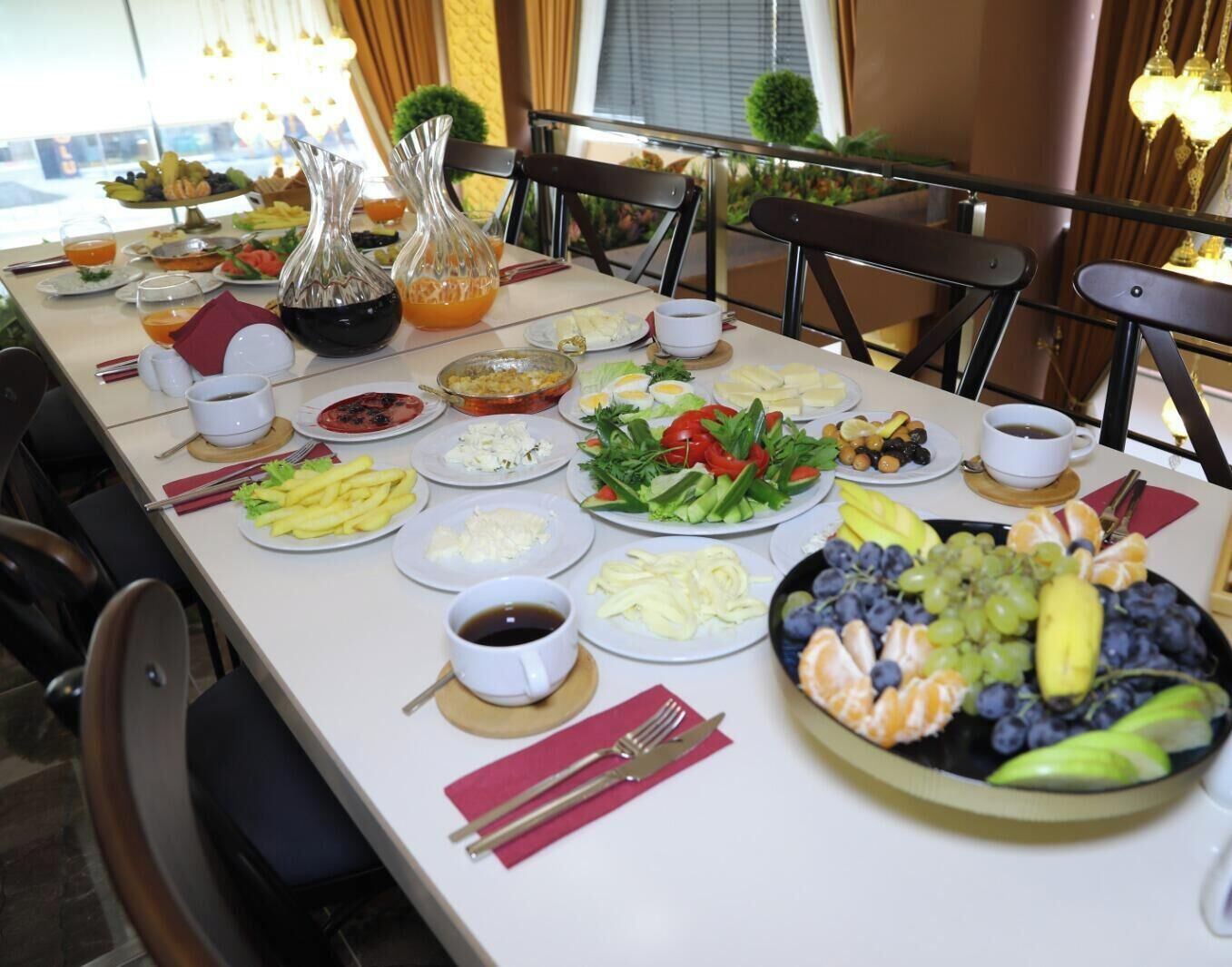 Tägliches inbegriffenes Frühstücksbuffet