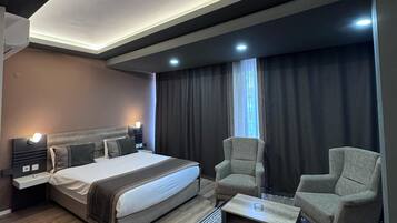 Dobbeltrom for 1 person – comfort, byutsikt