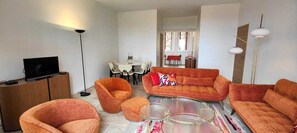 Living area - Seasonal rental saint Raphael Valescure 80m² 4 beds (Saint-Raphaël)