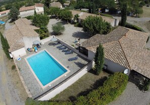 Pool - Villa La Treille 1 for 8 people (Grospierres)