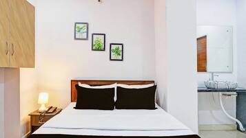 1 dormitorio, escritorio, wifi gratis y ropa de cama