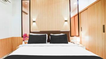 1 camera, una scrivania, Wi-Fi gratuito, lenzuola