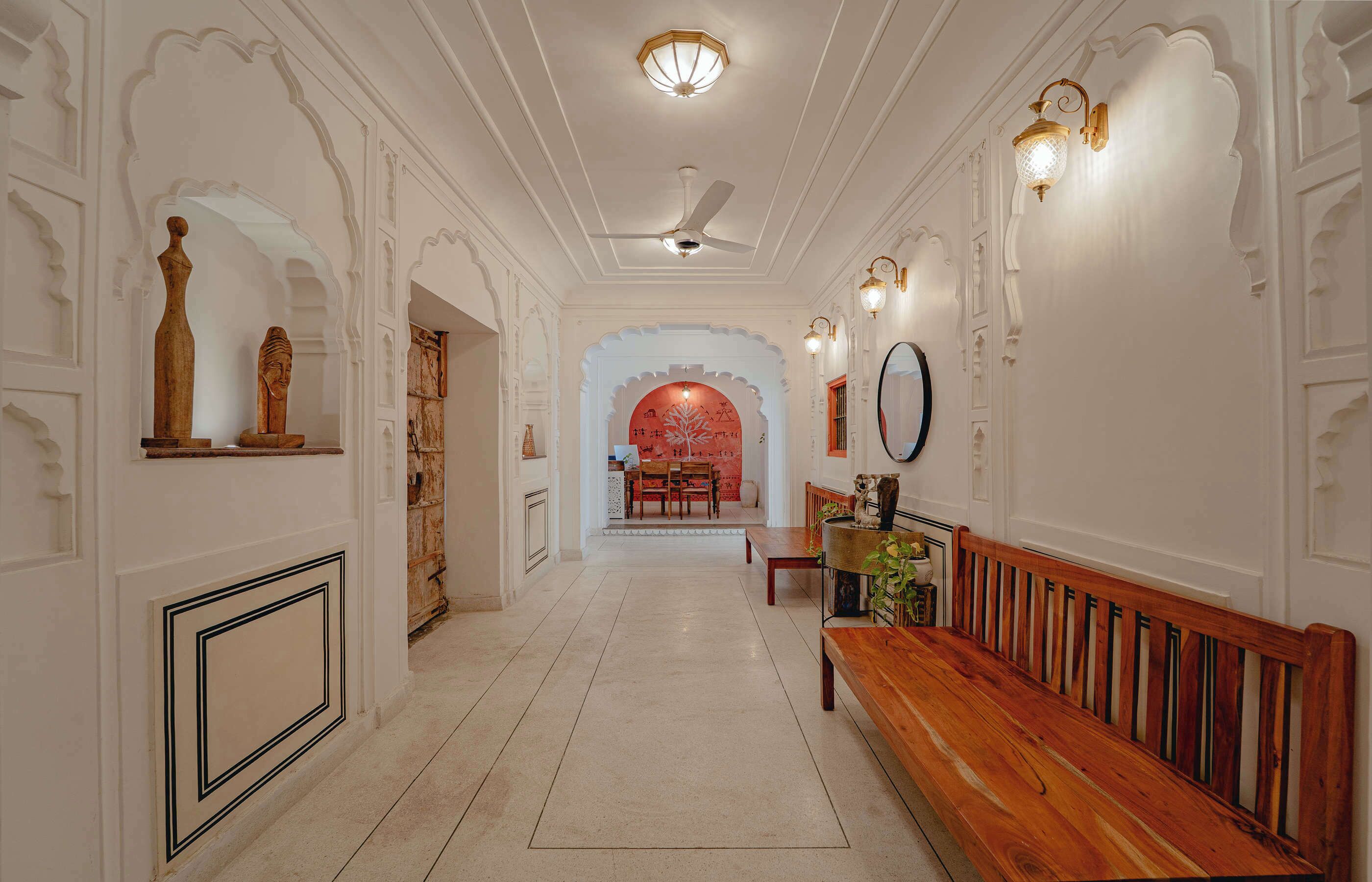 Sala de estar en el lobby