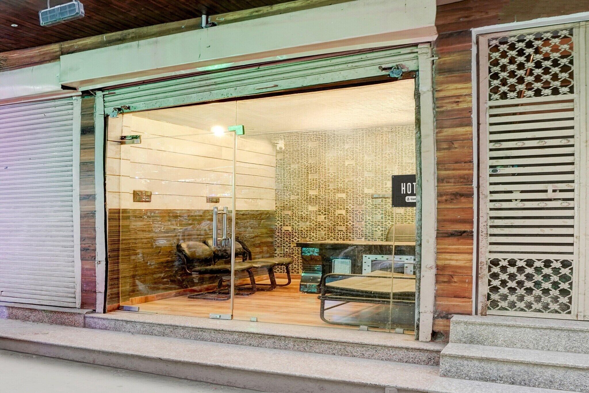 Enceinte de l’hébergement