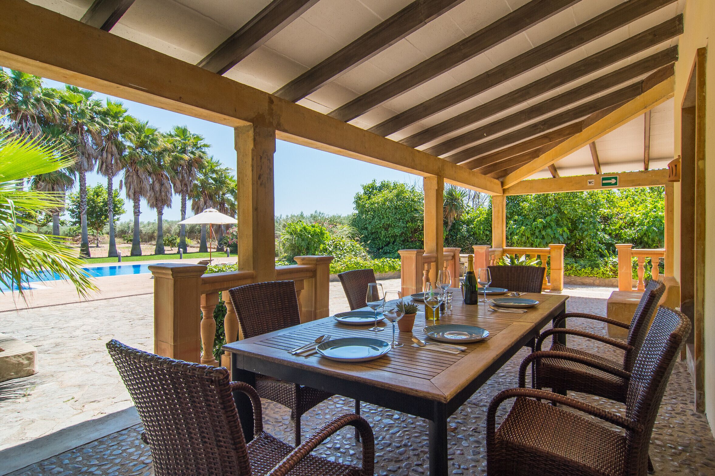 Restaurante al aire libre