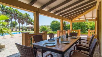 Restaurante al aire libre