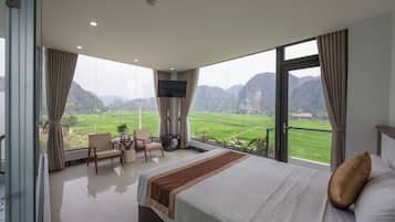 Panoramic Double Room, Balcony, Mountain View | Minibar, blackout curtains, soundproofing, free WiFi