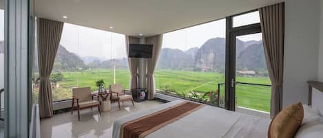 Panoramic Double Room, Balcony, Mountain View