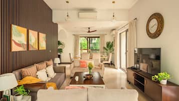 别墅, 阳台 | 起居区