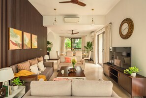 Villa - balkong | Vardagsrum