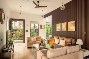 Villa - balkong | Vardagsrum