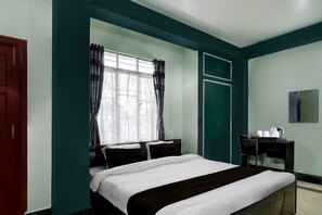 Desk, bed sheets - Townhouse Howell Crossway Shillong (Shillong)