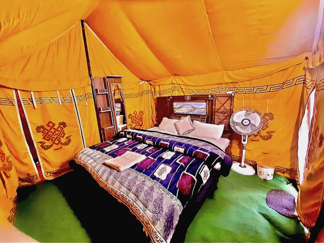 Lều tiện nghi đơn giản, phòng tắm riêng, quang cảnh núi | Truy cập Internet không dây miễn phí 