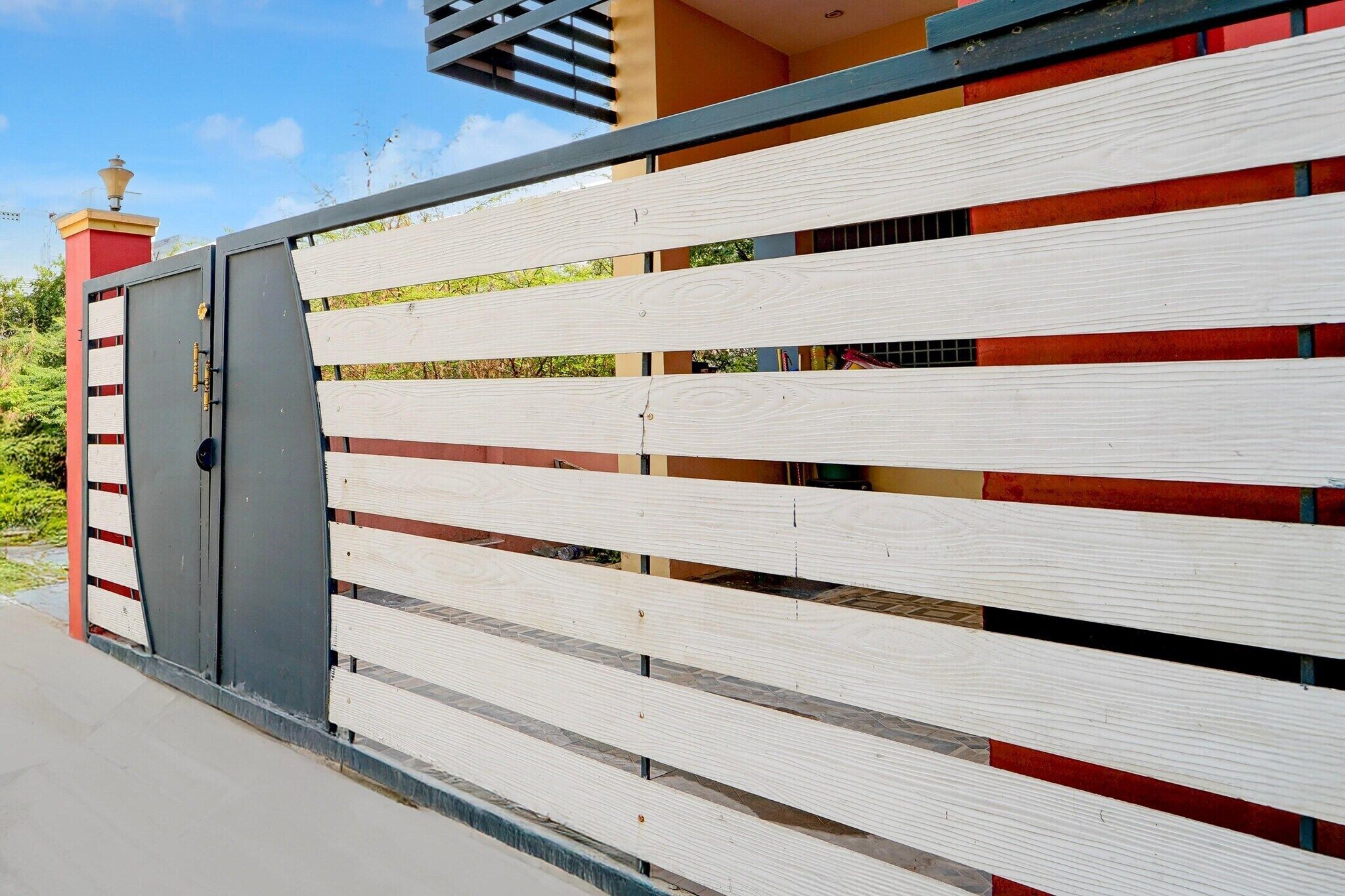 Enceinte de l’hébergement