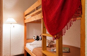 1 bedroom, Internet - Apartment 5/6 p, south, panoramic view, terrace, ski in, quiet area (Val Thorens)