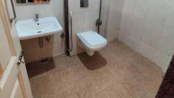 Douche, serviettes fournies