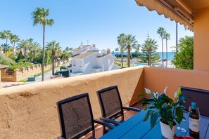 Patio / Balcony - Seaview Beach Stay for 4 (Marbella)