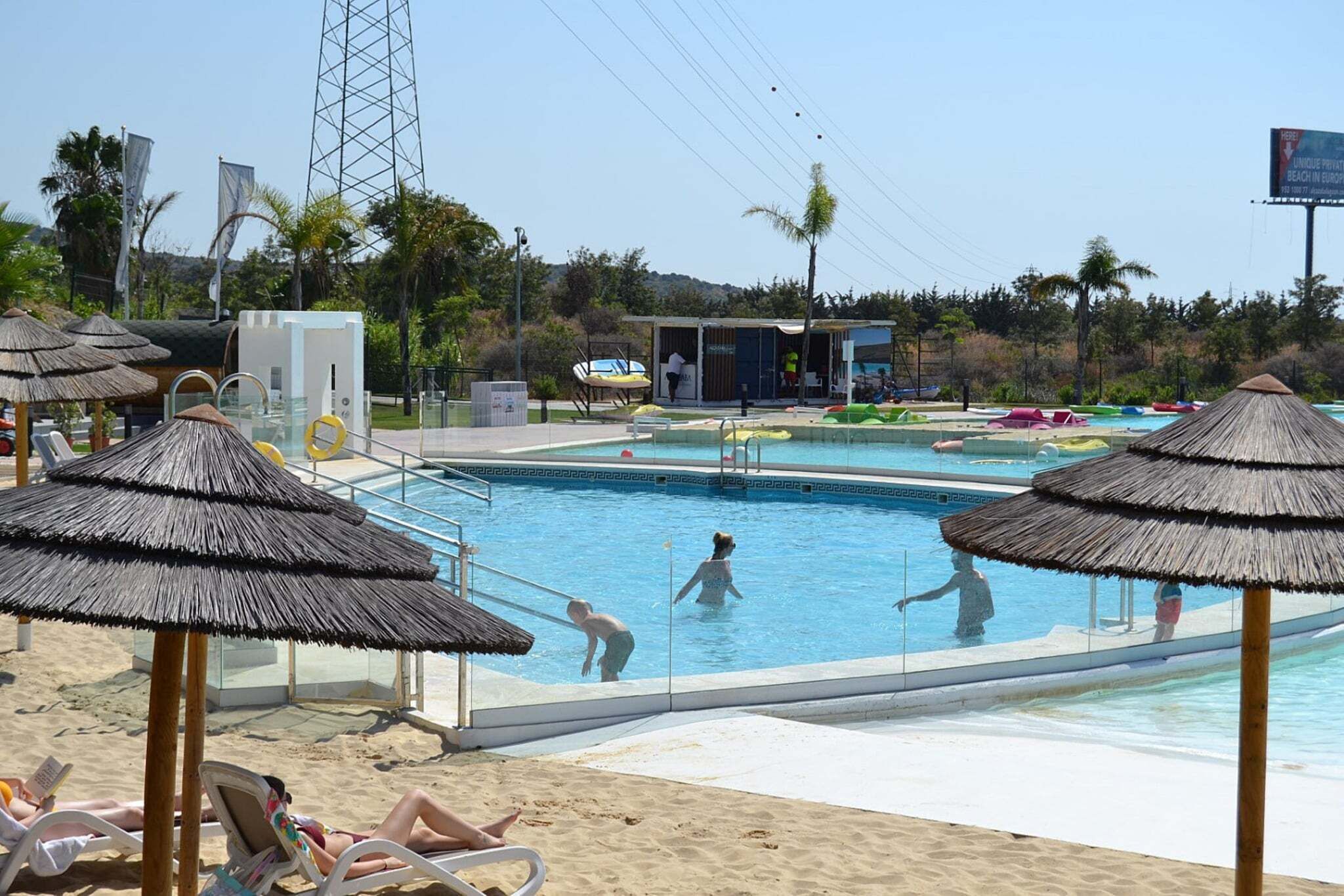 Piscine maison de vacances