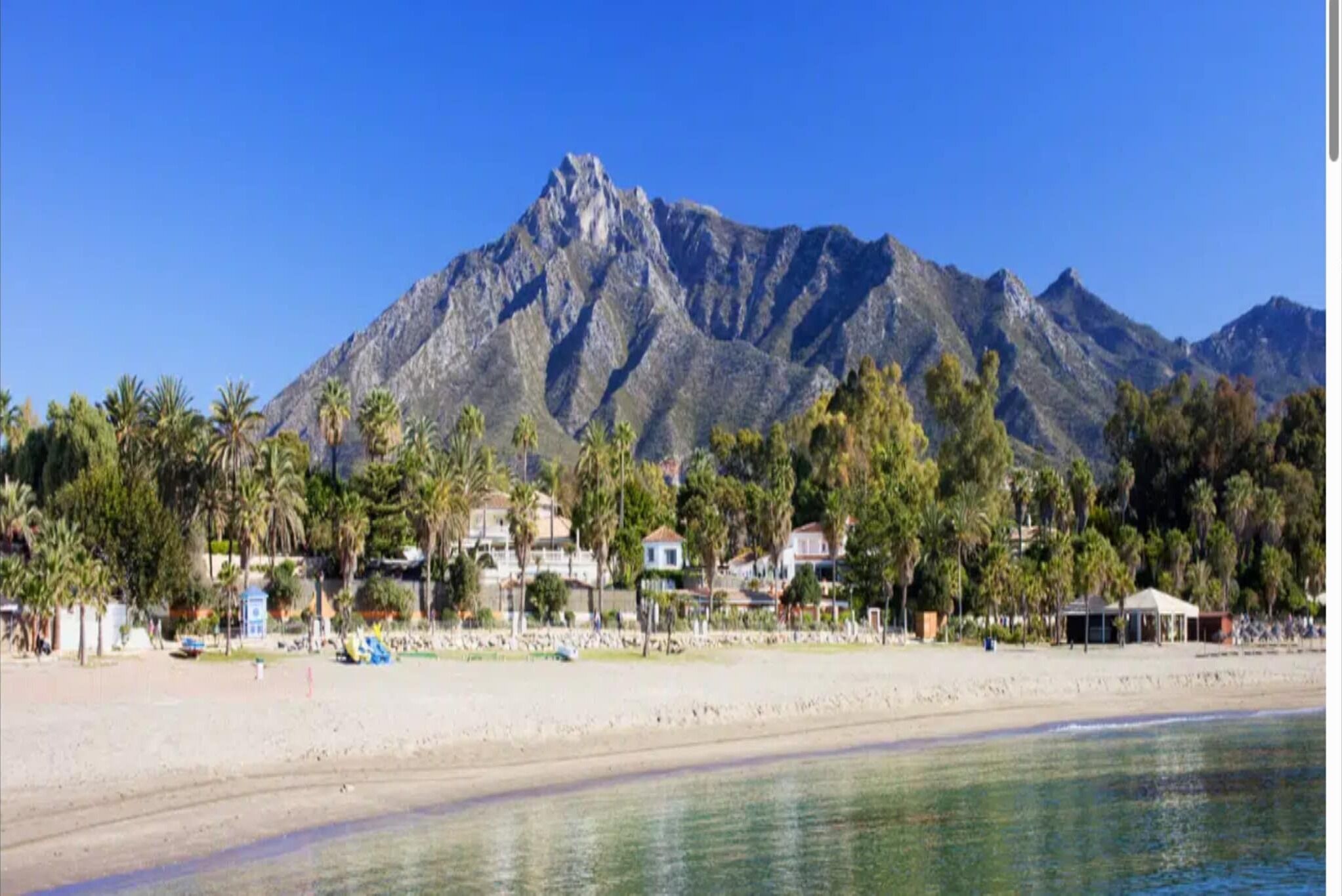 Beach nearby