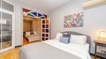 4 chambres, fer et planche Ă repasser, Wi-Fi, draps fournis