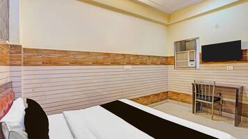 1 makuuhuone, työpöytä, ilmainen Wi-Fi, vuodevaatteet