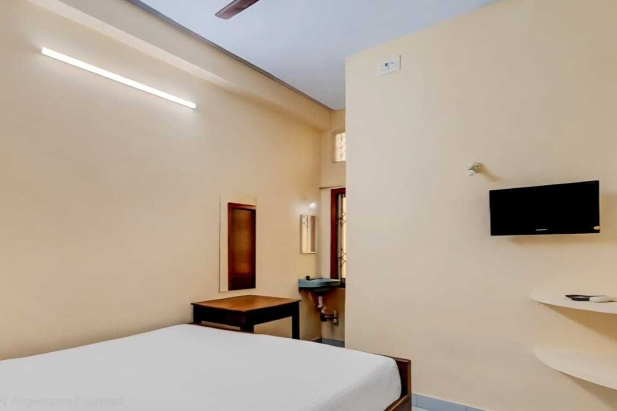 Schreibtisch, Bettwäsche