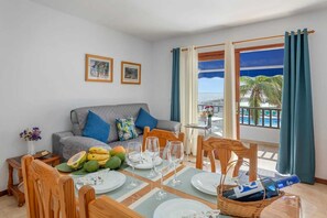 Dining - Cascajos Beachfront Apartment for 3 (Breña Baja)